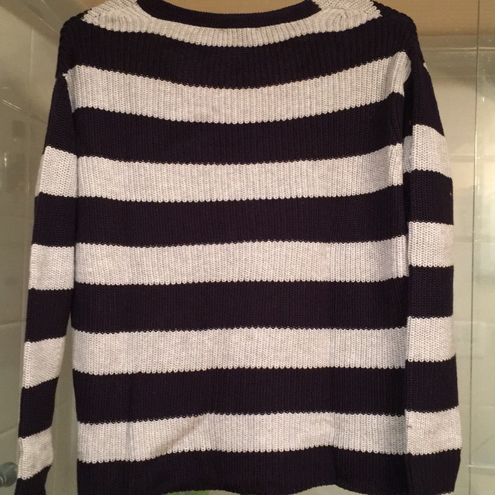 NWT St John’s bay striped longsleeve sweater S - Picture 3 of 6